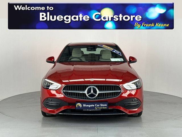 Image for 2022 Mercedes-Benz C Class C180 AUTO**CREAM LEATHER INTERIOR**MULTIFUNCTIONAL STEERING WHEEL**TOUCH SCREEN INFOTAINMENT**SATNAV**FRONT HEATED SEATS**APPLE CARPLAY**17"ALLOYS**DYNAMIC DRIVE MODES**FINANCE AVAILABLE**