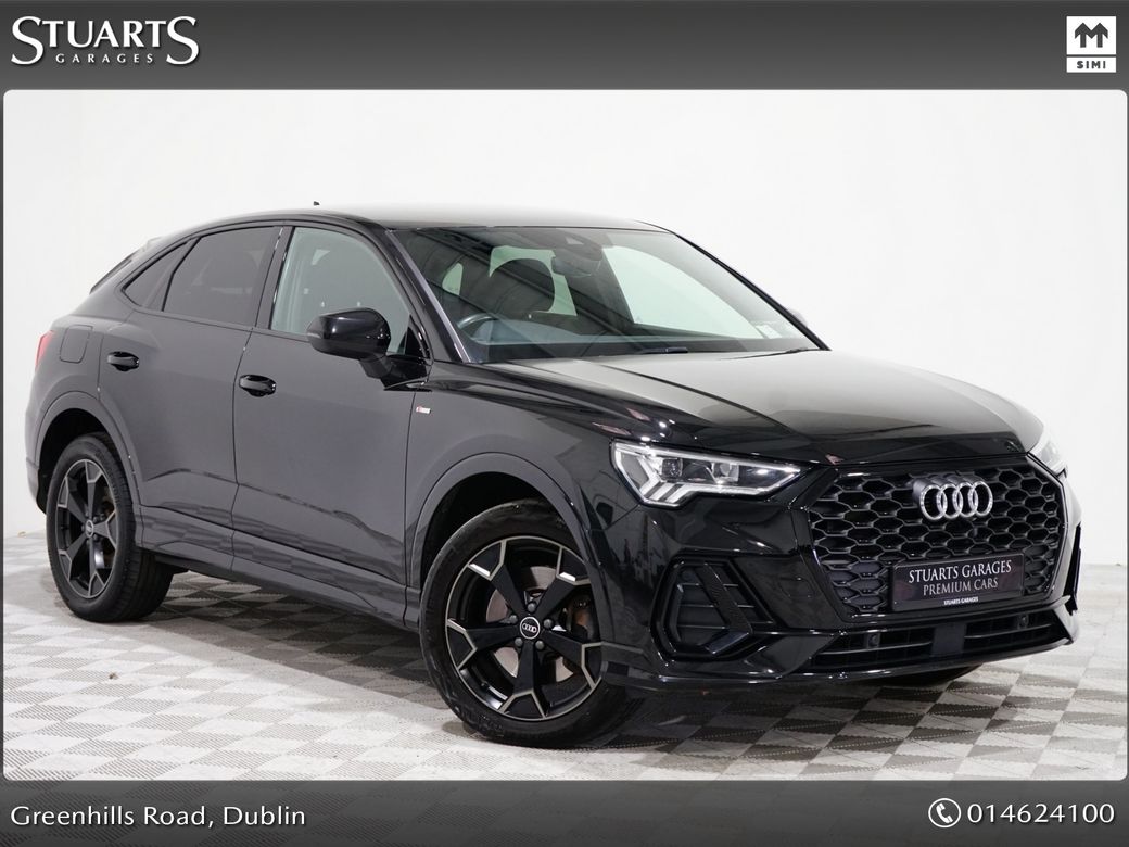 Image for 2022 Audi Q3 SPORTBACK PHEV S LINE BLACK PACK TFSI 245PDS AUTO*DIGITAL DASH, KEYLESS ENTRY & GO, HEATED SEATS, REAR CAMERA, PDC FRONT & REAR, LANE KEEP ASSIST, CRUISE CONTROL, DUAL CLIMATE CONTROL, S LINE SPORTS