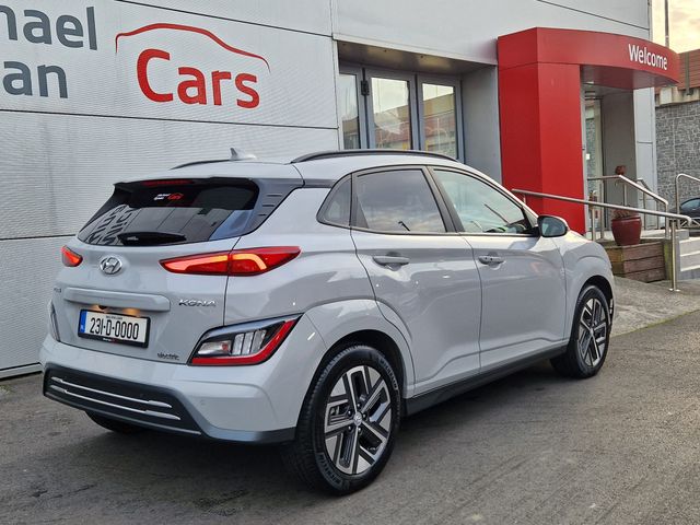 Image for 2023 Hyundai Kona Premium 64kWh Auto (Range 450km) Wireless Phone Charger + Heated Front Seats - First Registered January 2023 - Trade in Price €21, 888