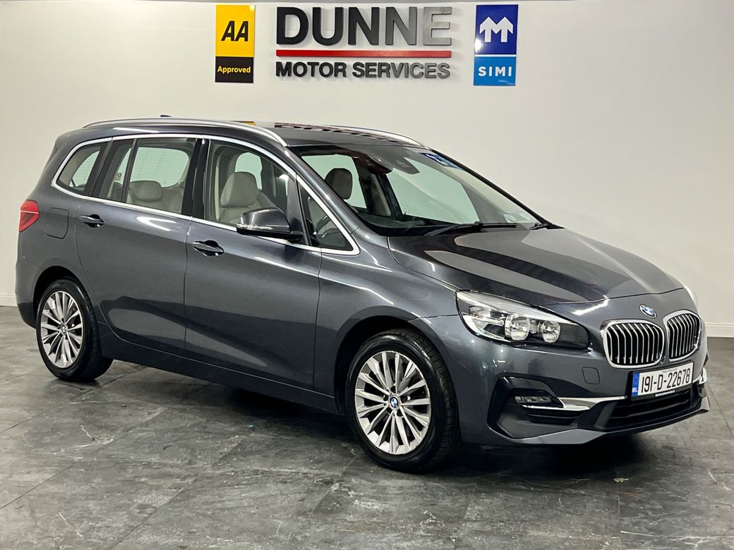Image for 2019 BMW 2 Series LOW MILEAGE*218D GRAN TOURER LUXURY G2LB 4DR AUTO*SAT NAV*NCT 03/27*12 MONTH WARRANTY*FINANCE AVAILABLE