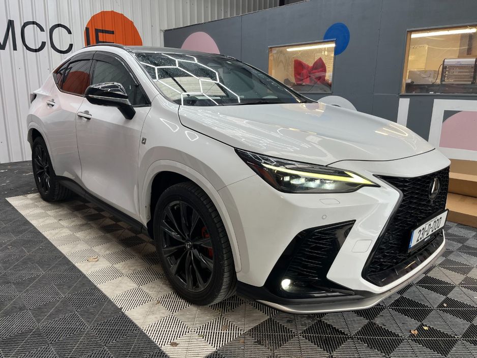 Image for 2023 Lexus NX 300h 2023 LEXUS NX300H F SPORTS 2.5 AUTOMATIC / CRUISE CONTROL / PARKING CAMERA / ELECTRIC MEMORY & HEATED SEATS / PADDLE SHIFTERS / PANORAMIC SUNROOF / HEATED SEATS / APPLE CARPLAY AND MORE