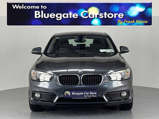 Image for 2017 BMW 1 Series 116D**MULTIFUNCTIONAL STEERING WHEEL**BLACK CLOTH INTERIOR**DIGITAL MEDIA DISPLAY**BLUETOOTH**AIR CONDITIONING**NAVIGATION**ISOFIX**FINANCE AVAILABLE**