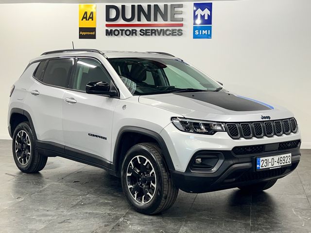 Image for 2023 Jeep Compass **TRAILHAWK**LEATHER TRIMMED HEATED SEATS**ANDROID AND APPLE CAR PLAY**REVERSE CAMERA**SAT NAV**TWO KEYS**NCT*12 MONTH WARRANTY*FINANCE AVAILABLE