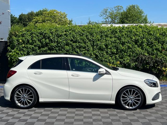 Image for 2017 Mercedes-Benz A Class A180 AMG-LINE 1.6 AUTO // TILT & SLIDE OPENING PAN ROOF // 18" DIAMOND CUT ALLOYS // PARKING SENSORS 