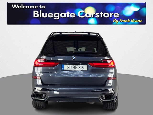 Image for 2020 BMW X7 XDRIVE 30D 6SEATER**WITH PRO PACK**PANORAMIC SUNROOF**FRONT HEATED ELECTRIC MEMORY SEATS**REAR HEATED ELECTRIC SEATS**CREAM LEATHER INTERIOR**REVERSE CAMERA**DRIVE MODES**TOUCH SCREEN INFOTAINMENT**