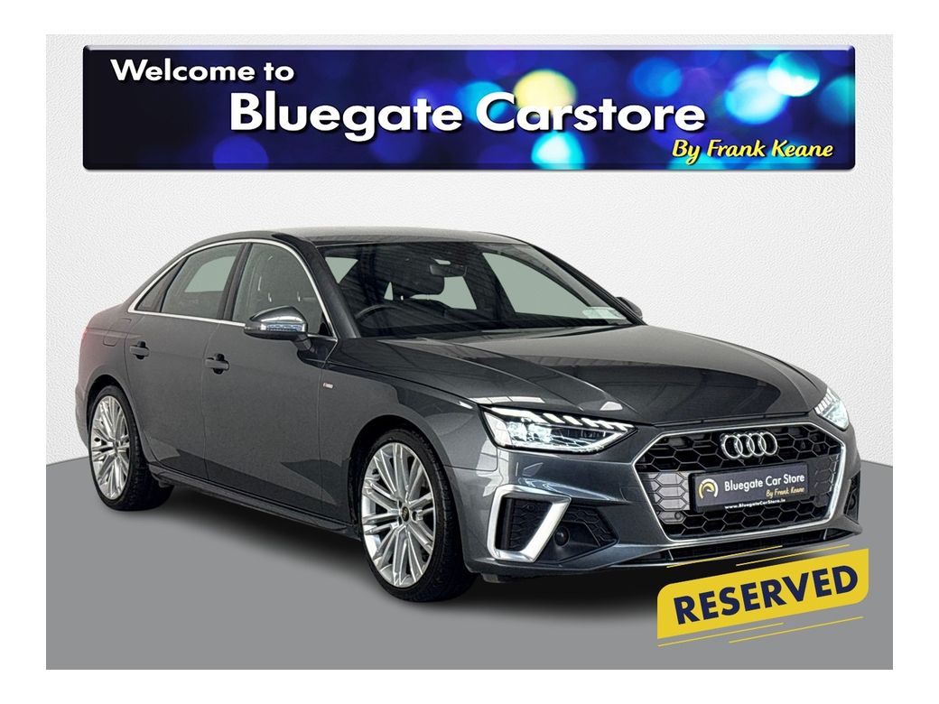 Image for 2023 Audi A4 LIMOUSINE 30 TDI 136BHP S LINE**FRONT HEATED SEATS**TOUCH SCREEN MEDIA DISPLAY**REVERSE CAMERA**PARKING SENSORS**APPLE CARPLAY**KEYLESS START**DUAL CLIMATE CONTROL**FINANCE AVAILABLE**
