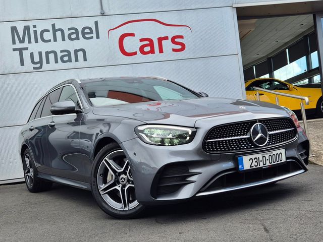 Image for 2023 Mercedes-Benz E Class E300de AMG Line Premium Estate, Auto, 360 Camera, CarPlay, Black Leather, Heated Seats, Parking Sensors, Electric Tailgate