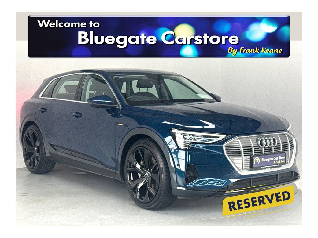 Image for 2021 Audi e-tron TECHNIK 50 QUATTRO**NEW 22" ALLOYS** BLACK LEATHER INTERIOR**FRONT HEATED SEATS**DIGITAL DASH**TOUCH SCREEN MEDIA DISPLAY**APPLE CARPLAY**REVERSE CAMERA**PARKING SENSORS**FINANCE AVAILABLE**