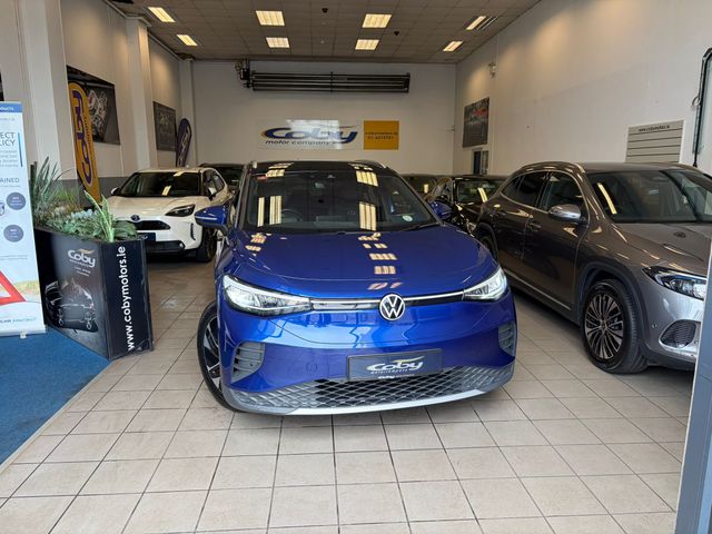 Image for 2021 Volkswagen ID.4 PRO 150 KW Life 77KWH 204HP 5DR Auto ELECTRIC. 2Keys, 1/2 Leather, Full Electrics, Sat Nav, Dual Climate Control, Mirror Link, Heated Seats, Cruise Control, Revers Cam, Parking Sensors, & more.