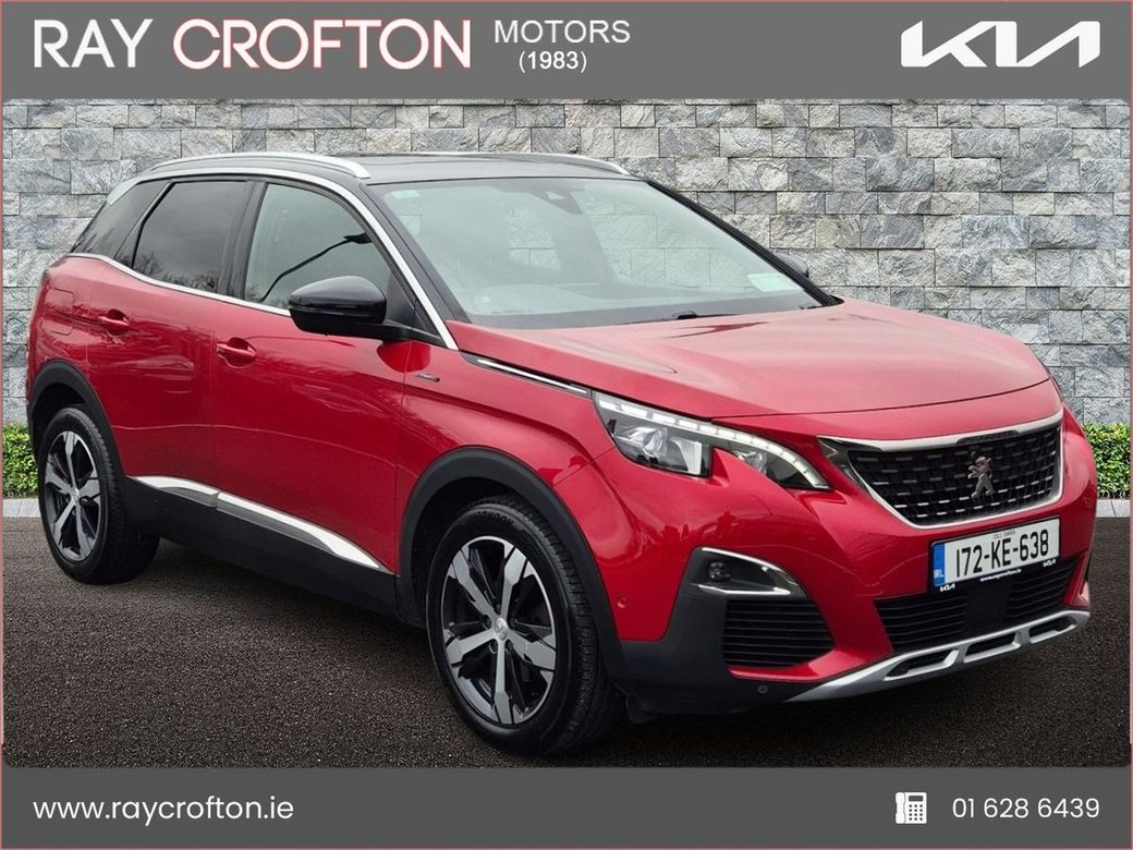Image for 2017 Peugeot 3008 1.2 Puretech 130bhp GT Line Auto