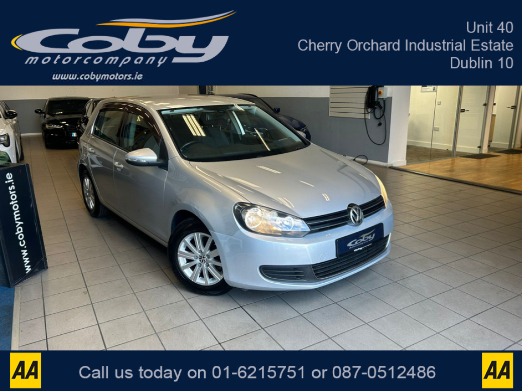 Image for 2012 Volkswagen Golf 1.2 5DR Auto. New NCT, 2Keys, Alloy Wheels, Handsfree, Auto Lights/ Wipers, Air Conditioning, USB/AUX, Folding Rear Seats, Electric Windows/Mirrors, Bluetooth and more.