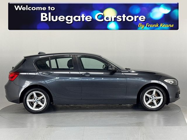 Image for 2017 BMW 1 Series 116D**MULTIFUNCTIONAL STEERING WHEEL**BLACK CLOTH INTERIOR**DIGITAL MEDIA DISPLAY**BLUETOOTH**AIR CONDITIONING**NAVIGATION**ISOFIX**FINANCE AVAILABLE**