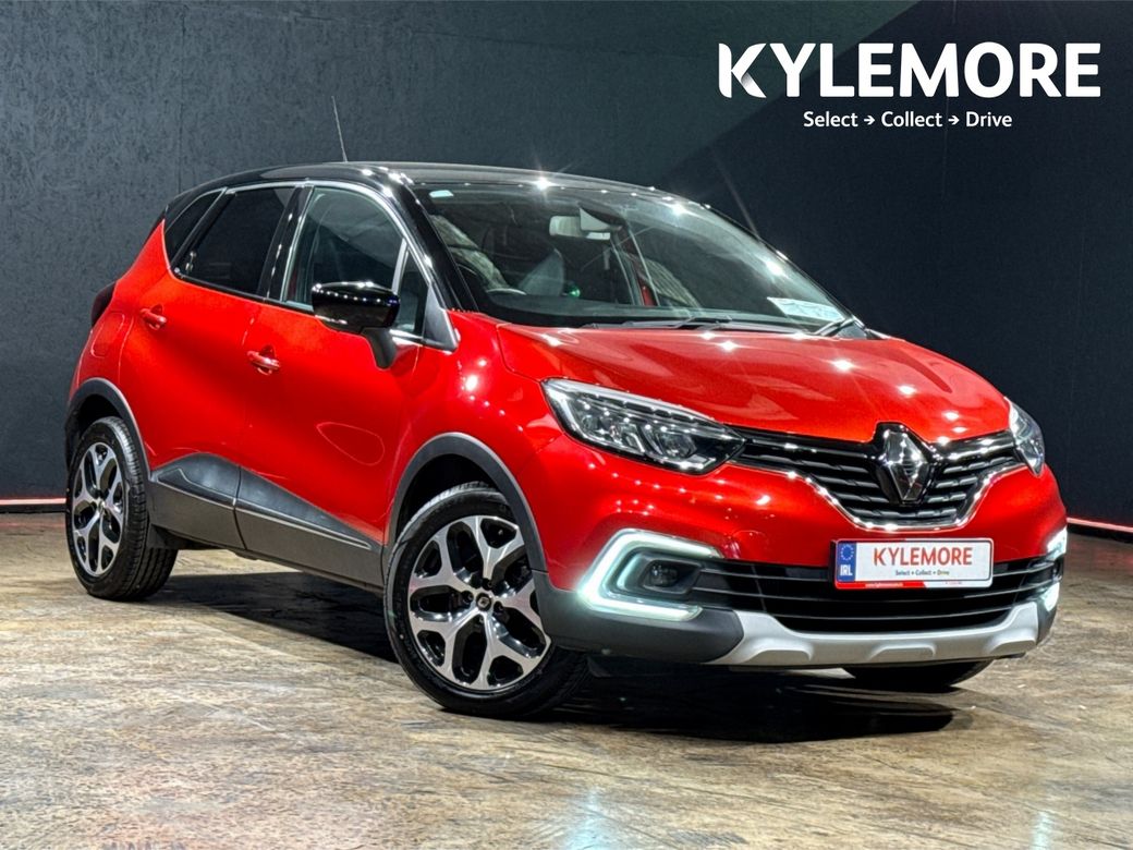 Image for 2019 Renault Captur 1.2 AUTOMATIC INTENSE EDITION - RED/BLACK TWO TONE - FACTORY ALLOYS - HALF BLACK LEATHER - REAR CAMERA