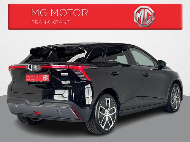 Image for 2025 MG MG4 EXCLUSIVE LR**HEATED HALF LEATHER SEATS**HEATED MULTIFUNCTION STEERING WHEEL**REVERSE CAMERA**360 DEGREE CAMERAS**PARKING SENSORS**DIGITAL DASH**APPLE CARPLAY**CRUISE CONTROL**KEYLESS START**ISOFIX**