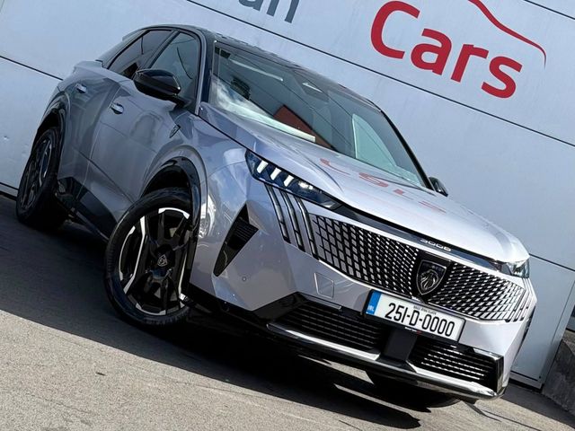 Image for 2025 Peugeot 3008 e GT Line 73kwh Auto (210bhp) Tinted Glass, 20" Alloys, Camera, CarPlay, 1/2 Leather - First Registered March 2025 - Trade in Price €33, 888.