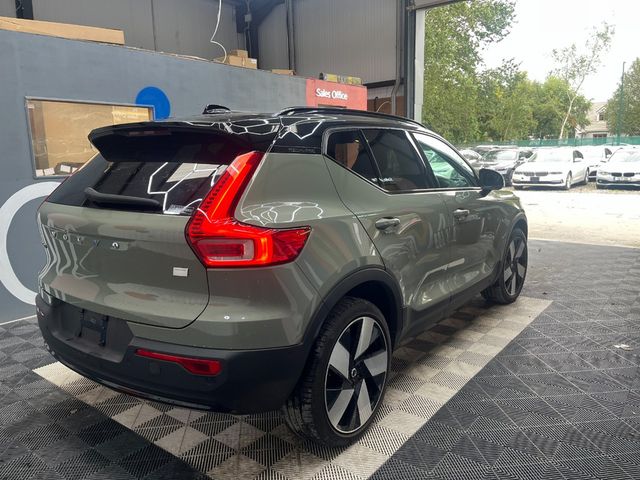 Image for 2023 Volvo XC40 2023 VOLVO XC40 RECHARGE ULTIMATE SINGLE MOTOR 11K KM AUTOMATIC/ CRUISE CONTROL / 360 CAMERA / ELECTRIC MEMORY & HEATED SEATS / PANORAMIC SUNROOF AND MORE