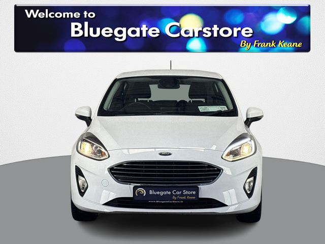 Image for 2018 Ford Fiesta TITANIUM 1.1 85PS 5M **FULL BLACK CLOTH INTERIOR**BLUETOOTH AUDIO**TOUCHSCREEN INFOTAINMENT SCREEN**SEMI DIGITAL DASH**MANUAL HANDBRAKE**LANE KEEPING ASSIST**A/C**SPEED LIMITER**USB CHARGING PORT**