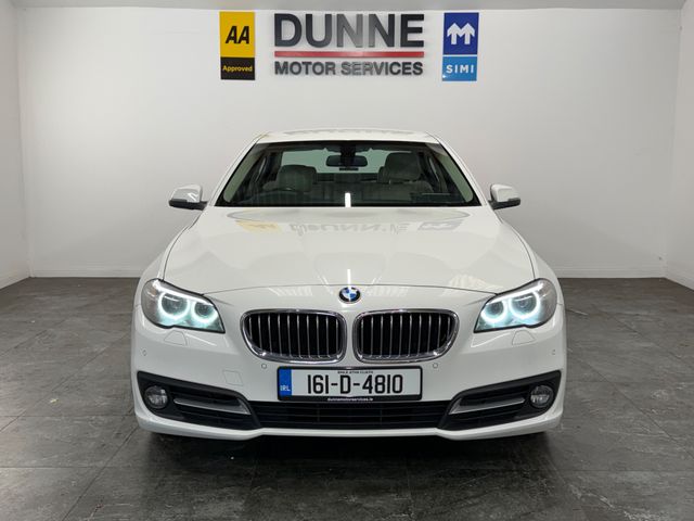 Image for 2016 BMW 5 Series **SE MODEL **2 KEYS **MULTIPLE SERVICE HISTORY **HEATED CREAM LEATHER SEATS **ELECTRIC FRONT SEATS **LED HEADLIGHTS AND TAILIGHTS **MULTI FUNCTION STEERING WHEEL **CRUISE CONTROL **DUAL DGITAL CLIMATE