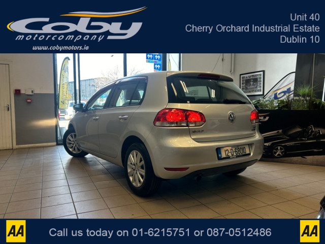 Image for 2012 Volkswagen Golf 1.2 5DR Auto. New NCT, 2Keys, Alloy Wheels, Handsfree, Auto Lights/ Wipers, Air Conditioning, USB/AUX, Folding Rear Seats, Electric Windows/Mirrors, Bluetooth and more.