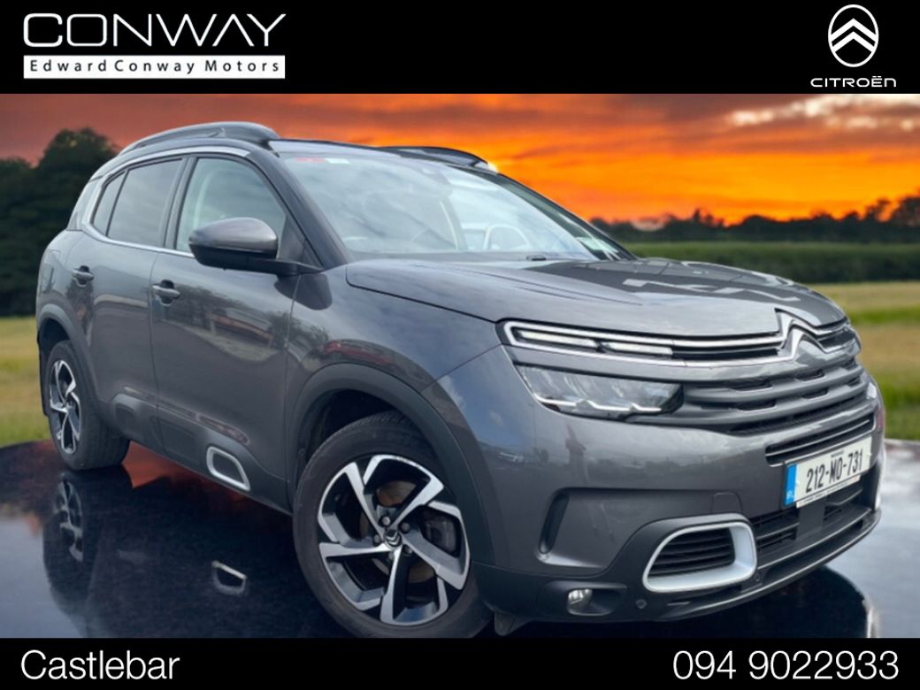 Image for 2021 Citroen C5 Aircross SCRAPPAGE DEAL ON THIS CAR, Diesel, 3 baby seats fill fit with or without isofix, FEEL PACK BLUE HDI 130 5DR