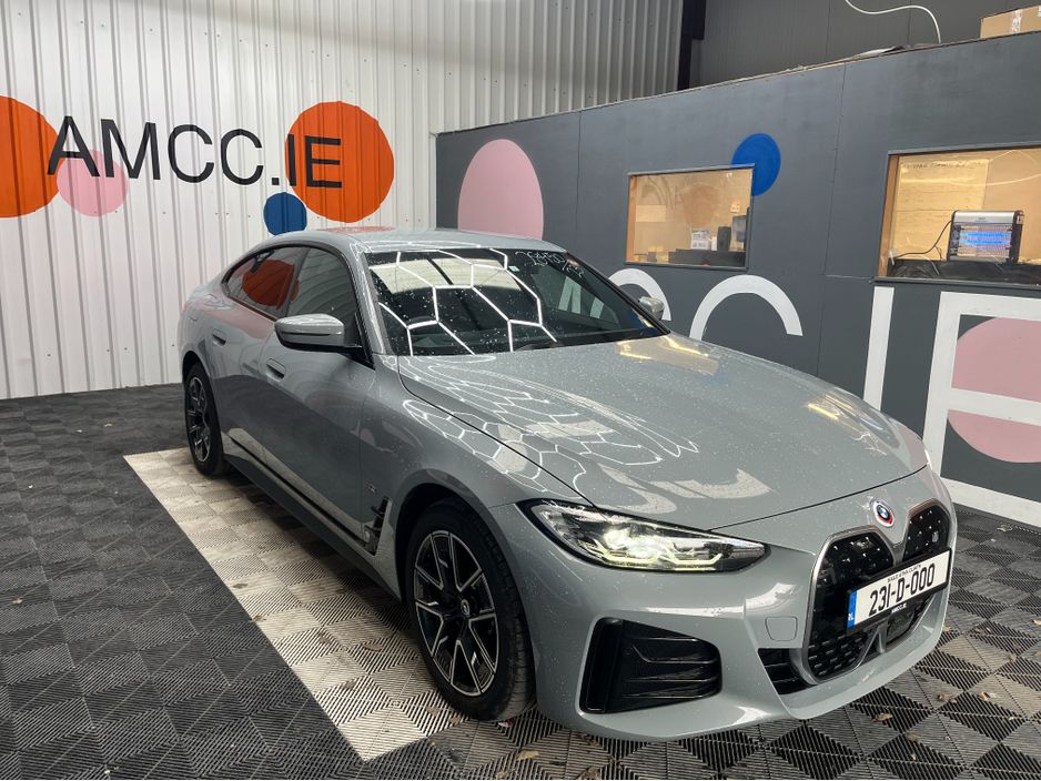 Image for 2023 BMW i4 €39950 2023 BMW I4 EDRIVE35 M-SPORT AUTOMATIC / CRUISE CONTROL / REVERSE CAMERA / ELECTRIC MEMORY & HEATED SEATS / APPLE CARPLAY AND MORE
