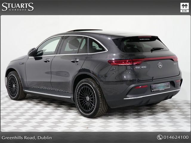 Image for 2022 Mercedes-Benz EQC 400 AMG Line Prem Plus -21''Black alloys * Heads Up * Sunroof * Adaptive Lights* Gesture Tailgate * Surround camera