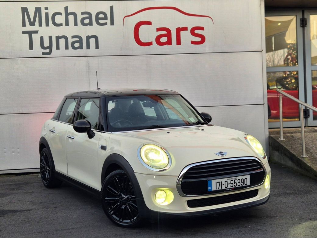 Image for 2017 Mini Cooper 1.5 Petrol 5 Door, Manual, Tinted Glass, 17" Gloss Black Alloys, Climate Control, 1/2 Leather - First Registered in June 2017 - Trade in Price €13, 888.