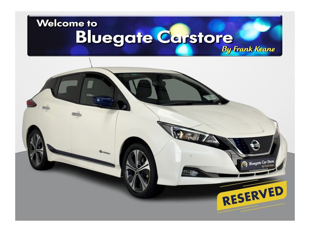 Image for 2021 Nissan Leaf PREMIUM 40KW**SEMI DIGITAL DASH**TOUCHSCREEN BLUETOOTH MEDIA**NAVIGATION**REVERSE CAMERA**PARKING SENSORS**ECO MODE**MULTIFUNCTIONAL STEERING WHEEL**CRUISE CONTROL**AUTO LIGHTS**AUTO WIPERS**ISOFIX**