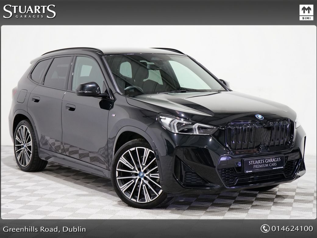 Image for 2023 BMW iX1 M-SPORT PRO xDRIVE 30. SAPPHAIRE BLACK METALLIC, UPGRADED 20” 8691 ALLOYS, COMFORT ACCESS, REVERSING CAMERA, VIS PACK, HARMAN KARDON SOUND