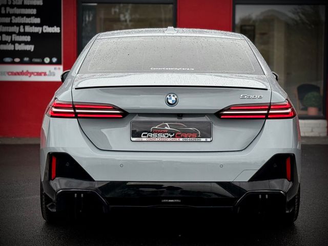 Image for 2024 BMW 5 Series 530E M-SPORT // BROOKLYN GREY // M-PERFORMANCE PACK // 295 BHP