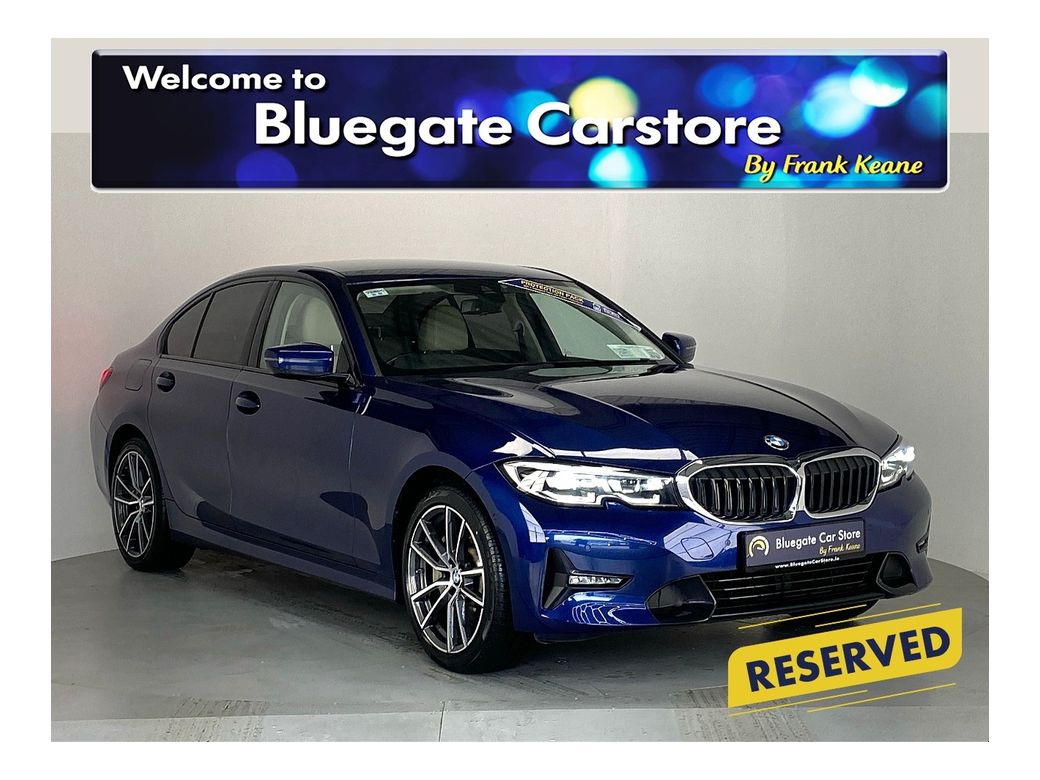 Image for 2019 BMW 3 Series 330E SPORT 4DR AUTO**DIGITAL DASH**APPLE CARPLAY**REVERSE CAMERA**CREAM LEATHER INTERIOR**FRONT HEATED SEATS**DUAL CLIMATE CONTROL**SATNAV**AMBIENT LIGHTING**18INCH ALLOYS**