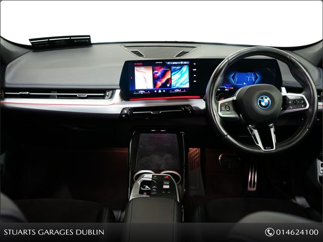 Image for 2024 BMW iX1 M-SPORT 20eDrive. SAPPHAIRE BLACK METALLIC, PANORAMIC SUNROOF, HEATED SEATS, POWERED BOOT, REVERSING CAMERA, ANDROID AUTO
