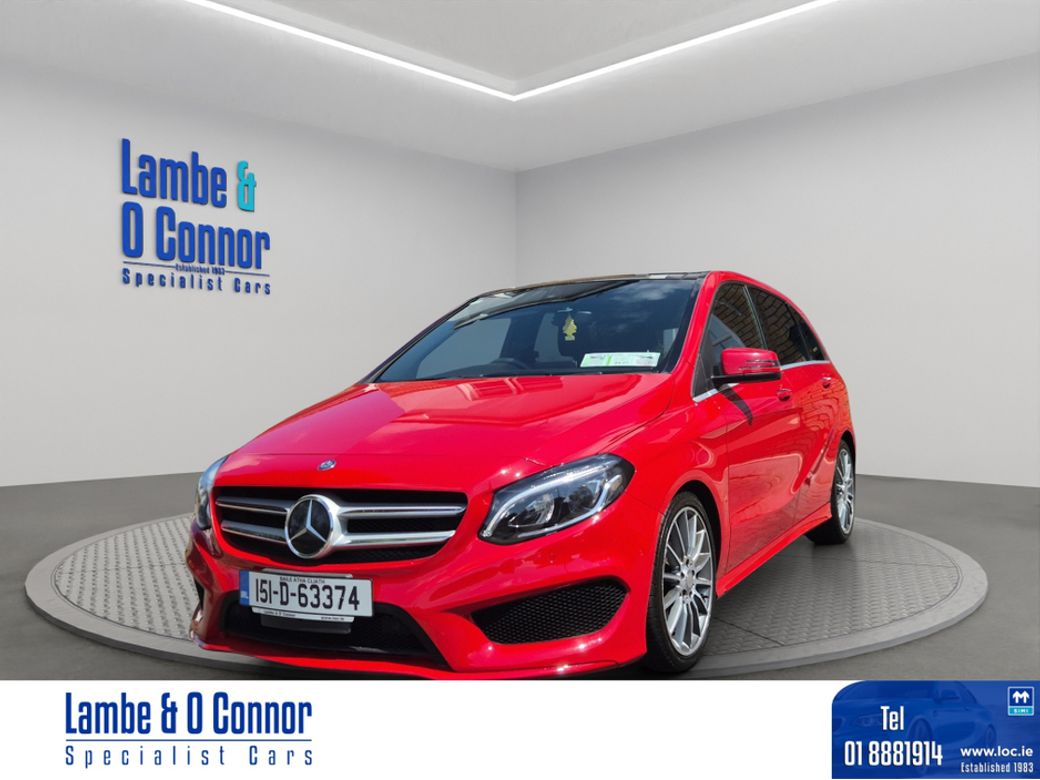 Image for 2015 Mercedes-Benz B Class B180 AUTOMATIC * AMG STYLING *JUPITER RED * PANORAMIC SLIDING SUNROOF * REAR-VIEW CAMERA * HEATED SEATS * 