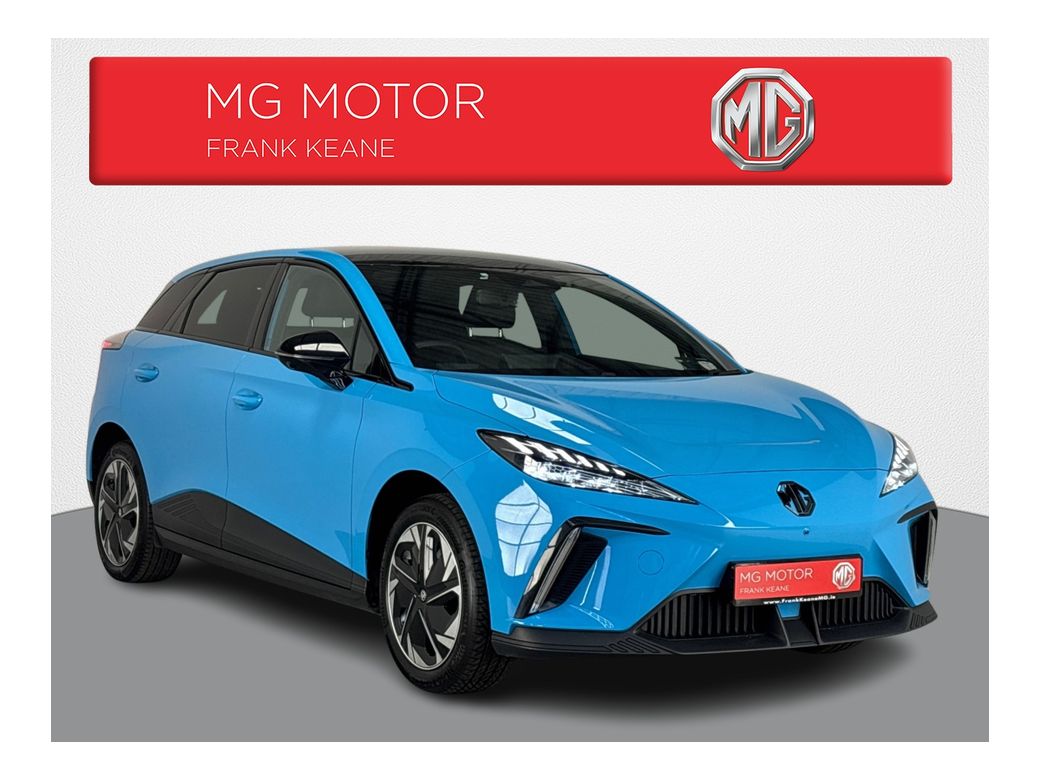Image for 2025 MG MG4 ELECTRIC LR - EXCLUSIVE- 64KWH LR**DIGITAL DASH**MULTIFUNCTIONAL STEERING WHEEL**APPLE CARPLAY ANDROID AUTO**REVERSE CAMERA**KEYLESS START**HEATED HALF LEATHER INTERIOR**FINANCE ARRANGED**