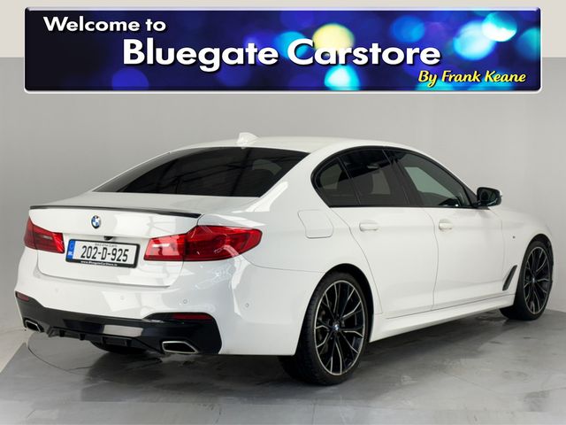 Image for 2020 BMW 5 Series 520D M SPORT**FULL BMW SERVICE HISTORY**20"ALLOYS**HARMON KARDON**REVERSE CAMERA**TOUCH SCREEN MEDIA DISPLAY**DUAL CLIMATE CONTROL**BLACK LEATHER INTERIOR**FRONT HEATED SEATS**DRIVE MODES**