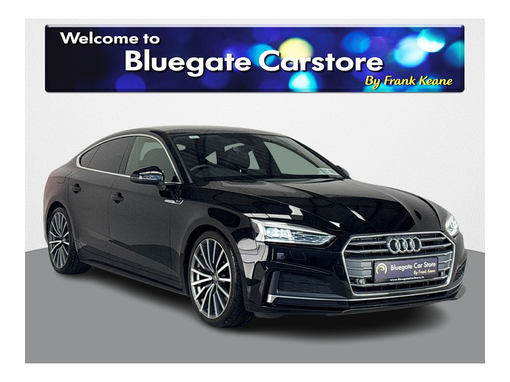 Image for 2019 Audi A5 SPORTBACK 35 TDI S-TRONIC 4 DR**FRONT HEATED SEATS**HALF LEATHER INTERIOR**MULTIFUNCTIONAL STEERING WHEEL**19"ALLOYS**KEYLESS START**PARKING SENSORS**DIGITAL MEDIA DISPLAY**FINANCE AVAILABLE**