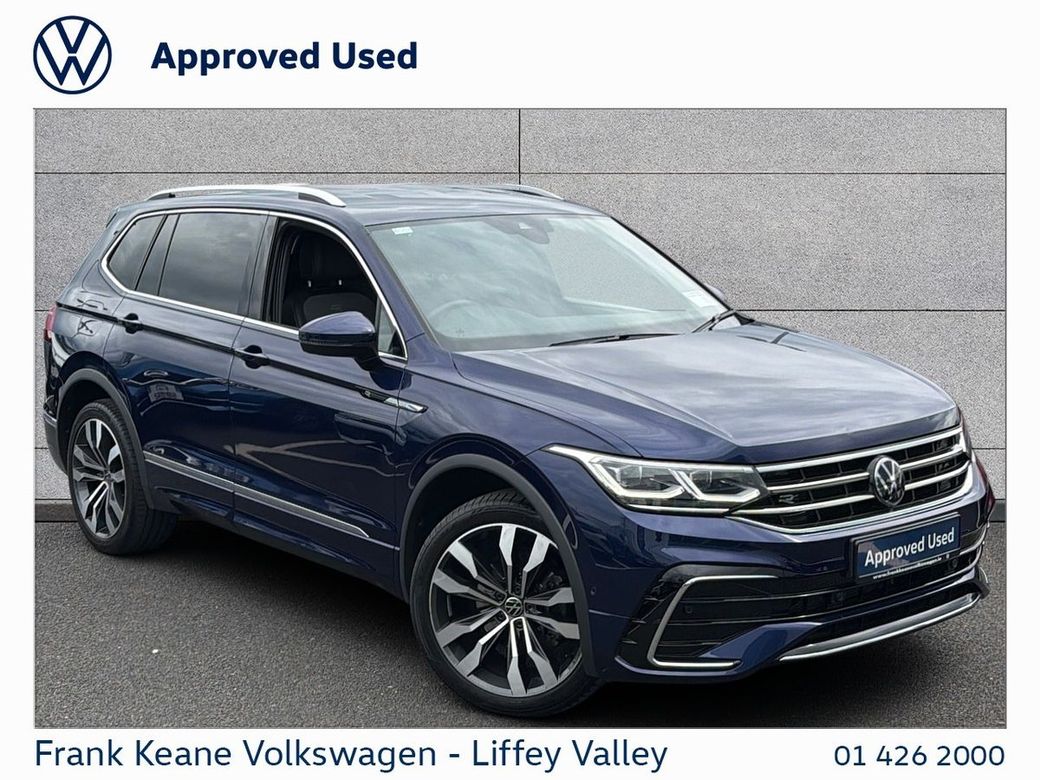 Image for 2024 Volkswagen Tiguan Allspace R-LINE AUTO 2.0 TDI 150HP *ATLANTIC BLUE METALLIC* *7-SEATER* CARPLAY & ANDROID AUTO* *REAR VIEW CAMERA* *PCP FINANCE AVAILABLE*