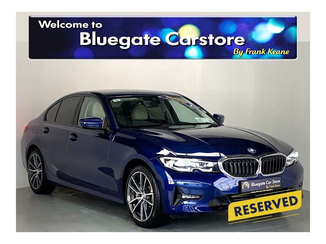 Image for 2019 BMW 3 Series 330E SPORT 4DR AUTO**DIGITAL DASH**APPLE CARPLAY**REVERSE CAMERA**CREAM LEATHER INTERIOR**FRONT HEATED SEATS**DUAL CLIMATE CONTROL**SATNAV**AMBIENT LIGHTING**18INCH ALLOYS**