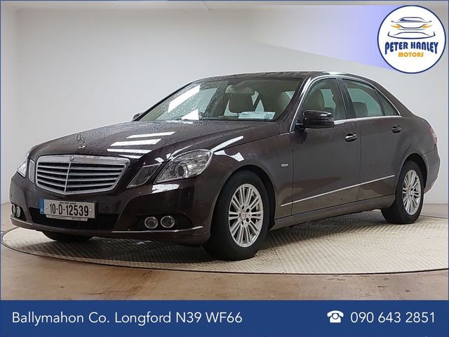 Image for 2010 Mercedes-Benz E Class E 200 CDI BlueEfficiency Elegance A/T
