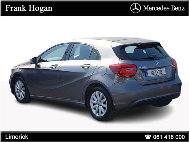 Image for 2018 Mercedes-Benz A Class A180d Style 1.5 Diesel 109 BHP Road Tax: €190