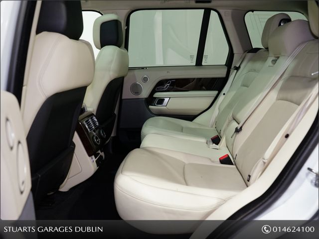 Image for 2021 Land Rover Range Rover VOGUE YULONG WHITE METALLIC WITH IVORY INTERIOR: EXTERIOR BLACK PACK, UPGRADED ALLOYS. 