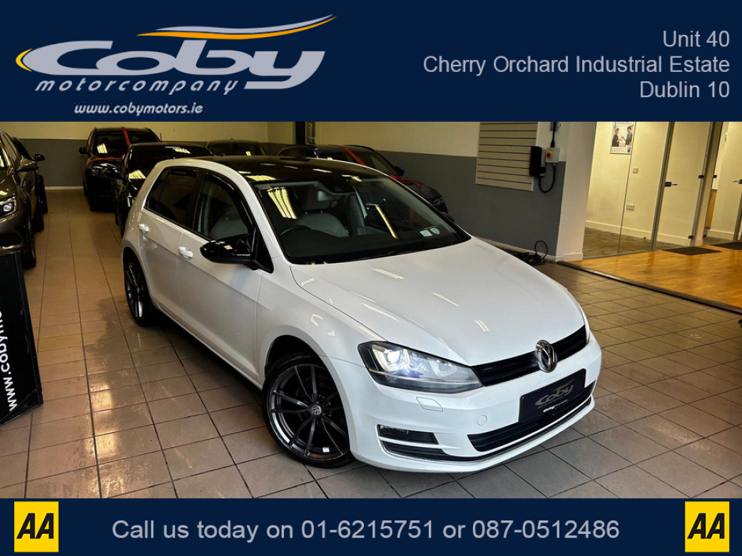 Image for 2013 Volkswagen Golf 1.4 5DR AUTO. NCT &amp; Tax, Full Leather, Pan Roof, Cruise Control, Android Auto, MFSW, Reverse Cam, Alloy Wheels, Full Electrics, Parking Sensors, Paddle Shift, Dual Climate Control, Folding seats &