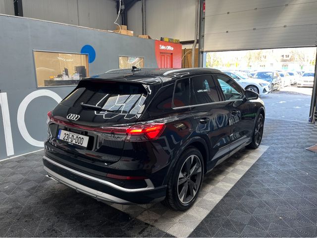 Image for 2023 Audi Q4 e-tron €32950 2023 AUDI Q4 E-TRON 40 S-LINE AUTOMATIC / CRUISE CONTROL / 360° CAMERA / ELECTRIC MEMORY & HEATED SEAT / REAR HEATED SEATS / PADDLE SHIFTERS / AMBIENT LIGHTS / APPLE CARPLAY