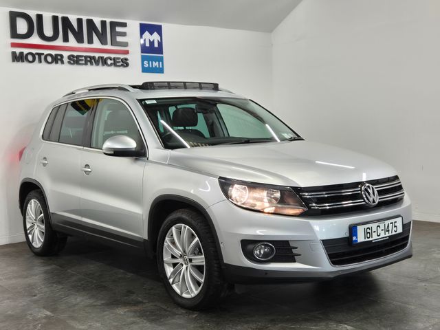 Image for 2016 Volkswagen Tiguan **SPORT-LINE**2.0TDI**PAN SUNROOF**FULL LEATHER**HEATED SEATS**FULLY ELETRIC D/S SEAT**18"DIAMOND CUT ALLOYS** 2X KEYS**LEATHER MULTIFUNCTION STEERING WHEEL**