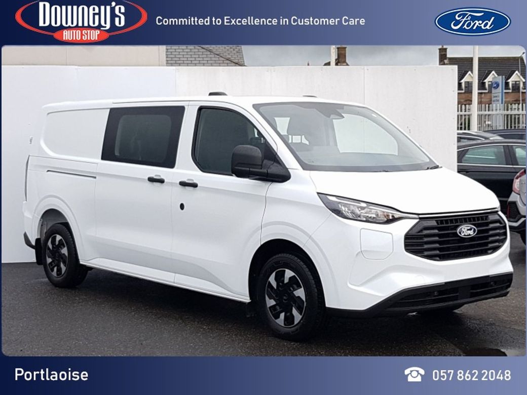 Image for 2025 Ford Transit Custom TREND 2.5 PETROL HYBRID 6-SEATER CREW CAB.