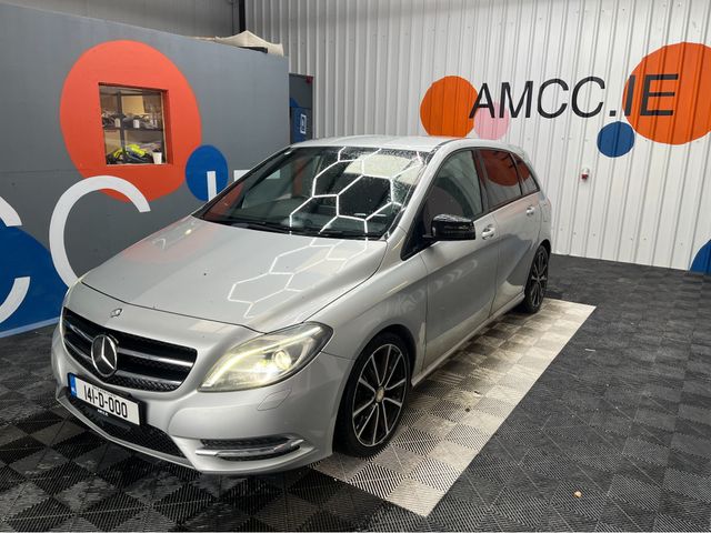 Image for 2014 Mercedes-Benz B Class €10950 2014 MERCEDES-BENZ B180 BEFI SPORT NIGHT PACKAGE 1.6 AUTOMATIC / CRUISE CONTROL / REVERSE CAMERA / HEATED SEATS / PADDLE SHIFTERS AND MORE