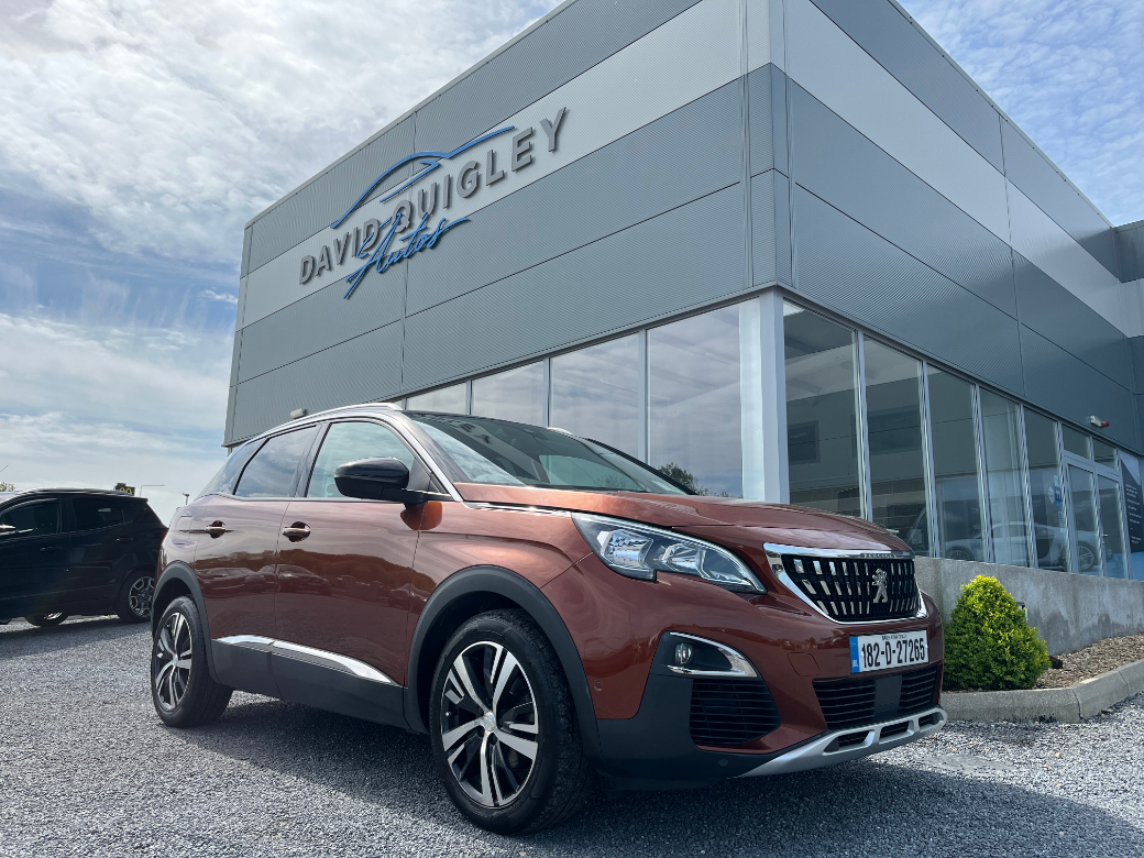 Image for 2018 Peugeot 3008 1.2 Allure 130BHP 5DR*QUALITY ASSURED USED CARS*SIMI APPROVED*GREAT RATE FINANCE AVAILABLE*WELCOME TO DAVID QUIGLEY AUTOS*
