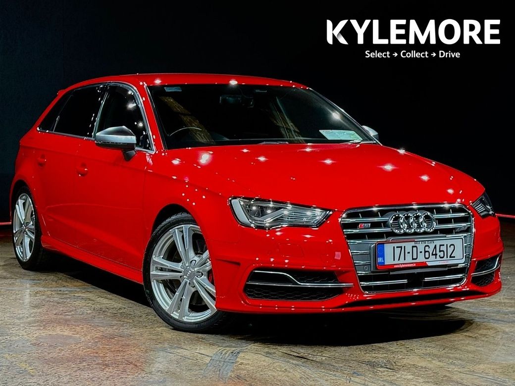 Image for 2017 Audi S3 LOW MILEAGE - 2.0 QUATTRO SPORTBACK AUTOMATIC - FULL BLACK LEATHER- REVERSE CAMERA - BANG & OLUFSEN - CRUISE CONTROL - ALLOY WHEELS - ELECTRIC/HEATED SEATS