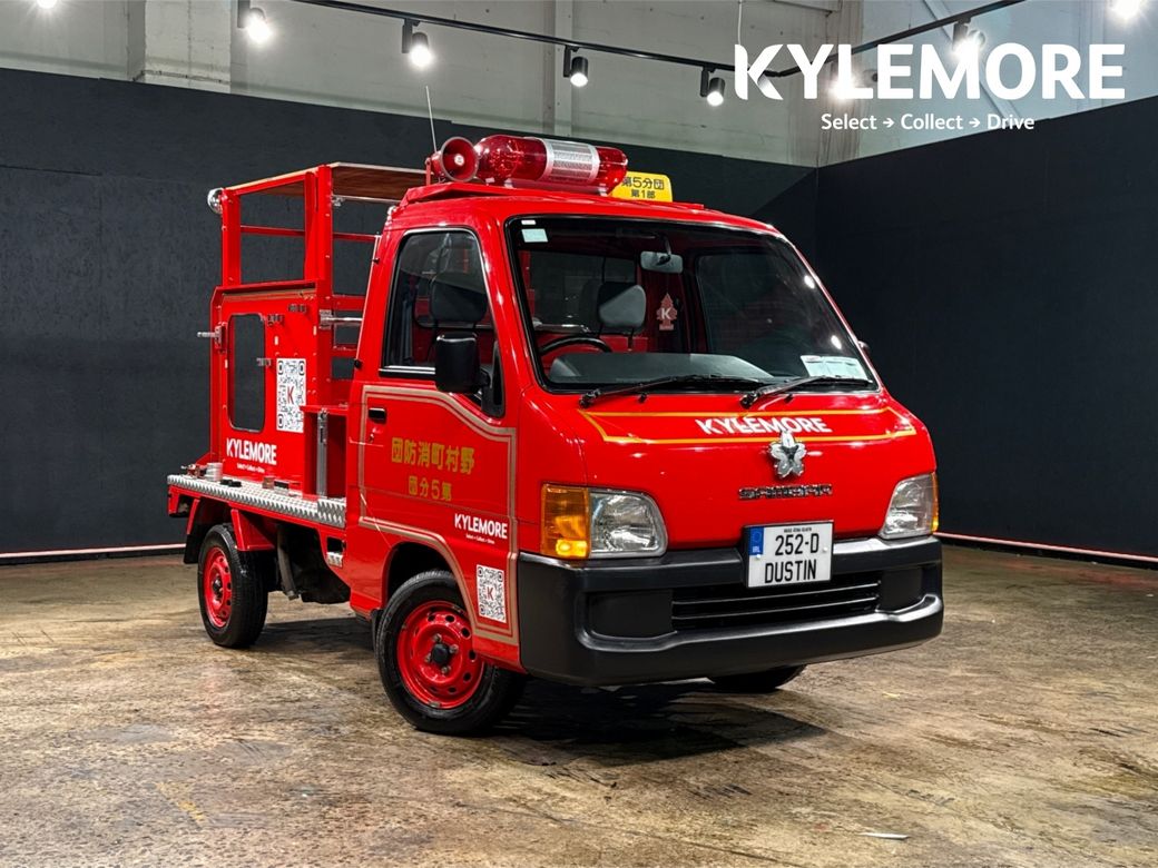 Image for 2001 Subaru Sambar VERY LOW MILEAGE - MINIATURE JAPANESE FIRE TRUCK/EMERGENCY RESPONSE VEHICLE