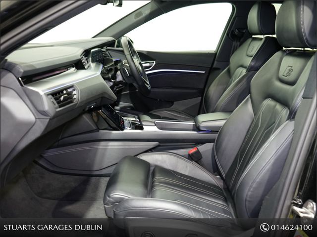 Image for 2023 Audi e-tron *SOLD DEPOSIT TAKEN*E-TRON 55 S LINE QUATTRO: 360 CAMERA, BANG AND OLUFSEN SOUND, MYTHOS BLACK METALLIC CONTRASTING GREY VALCONA LEATHER, 21” DIAMOND CUT ALLOYS